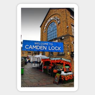 Camden Lock Market London NW1 England Sticker